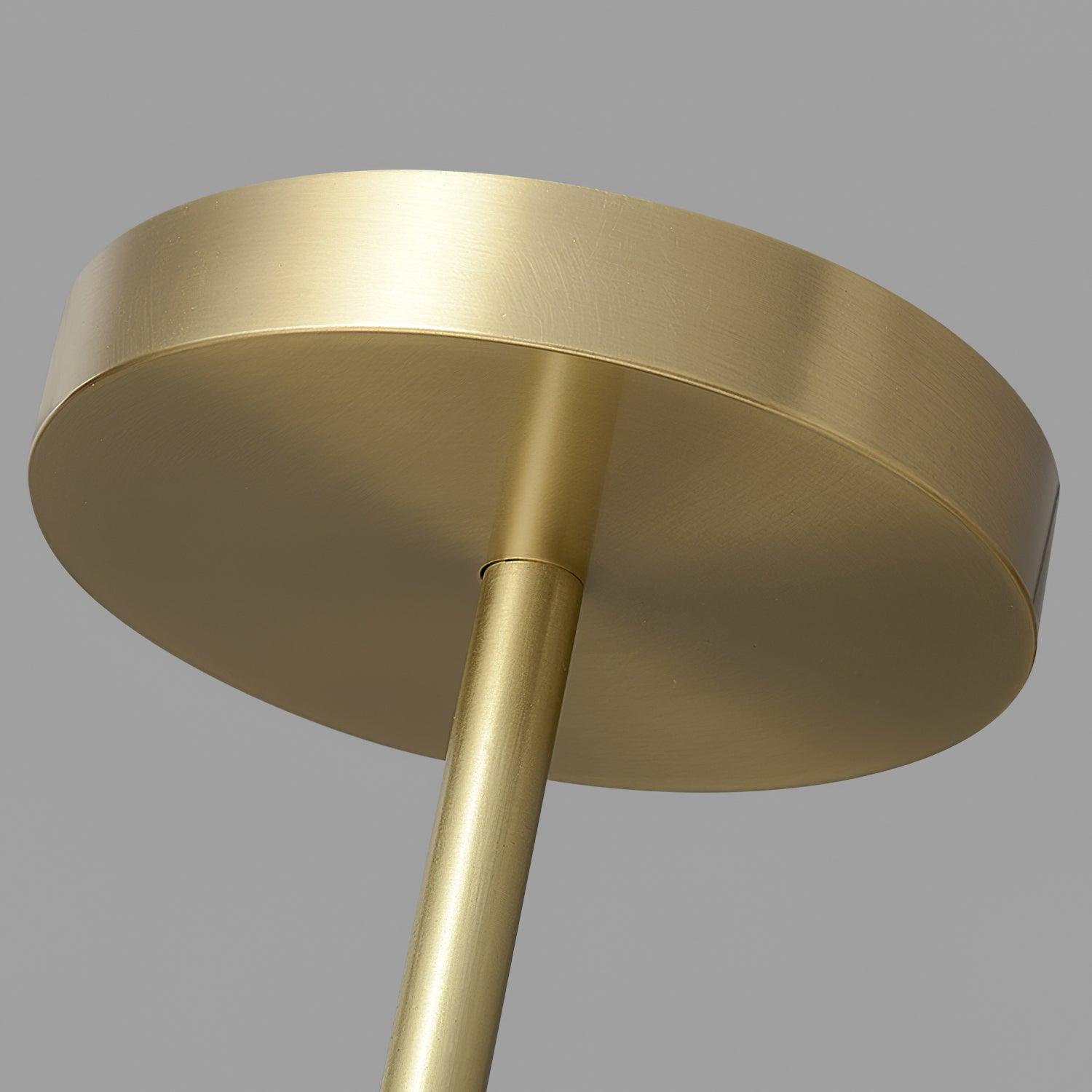 Covynel Mid-Century Messing Kronleuchter-Letslighting
