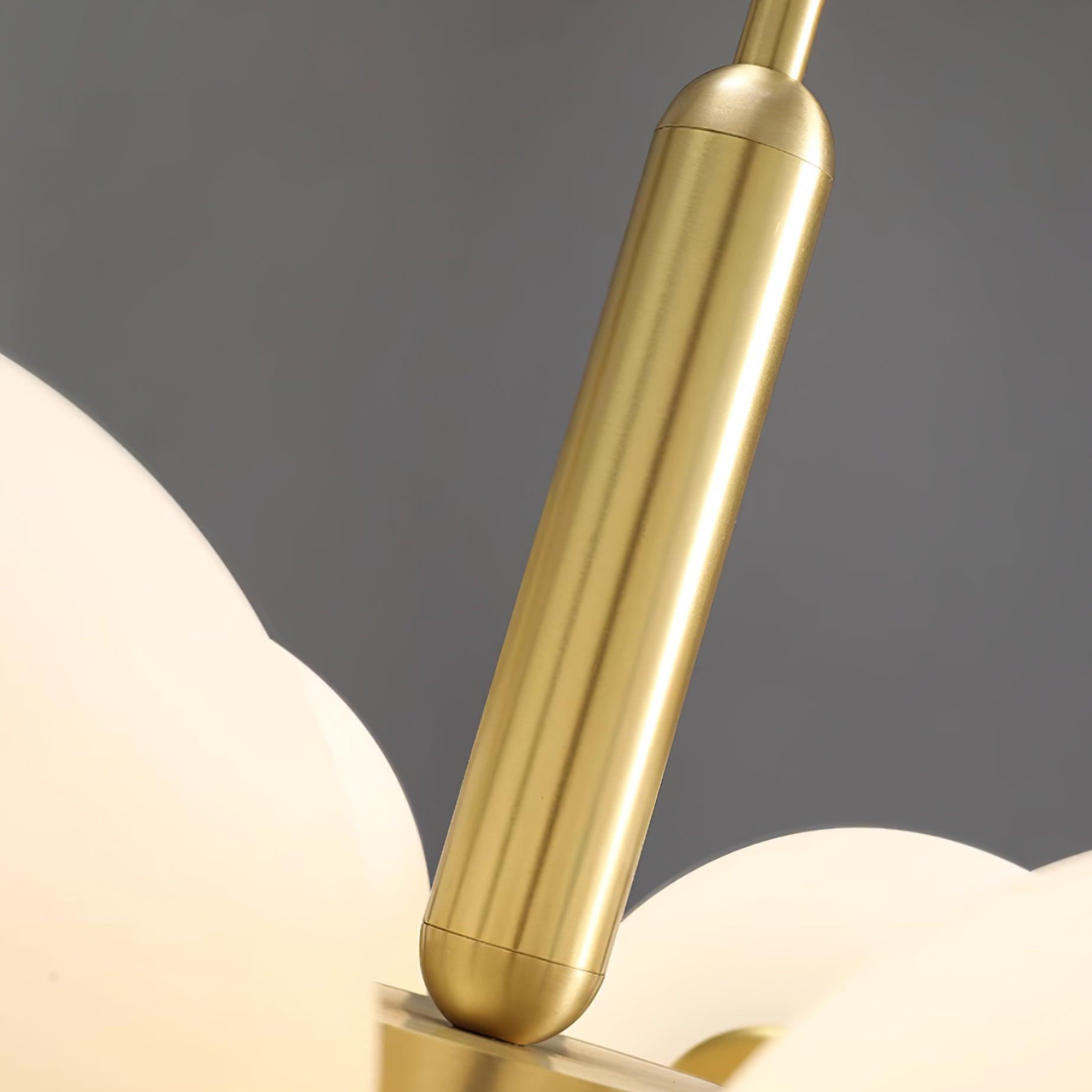 Sage Moderner Minimalistischer Kronleuchter aus Glas und Messing-Letslighting