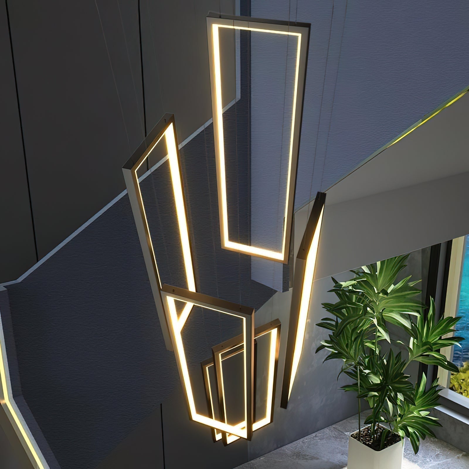 Sysorila Pendelleuchte Modern Minimalistisch LED-Letslighting
