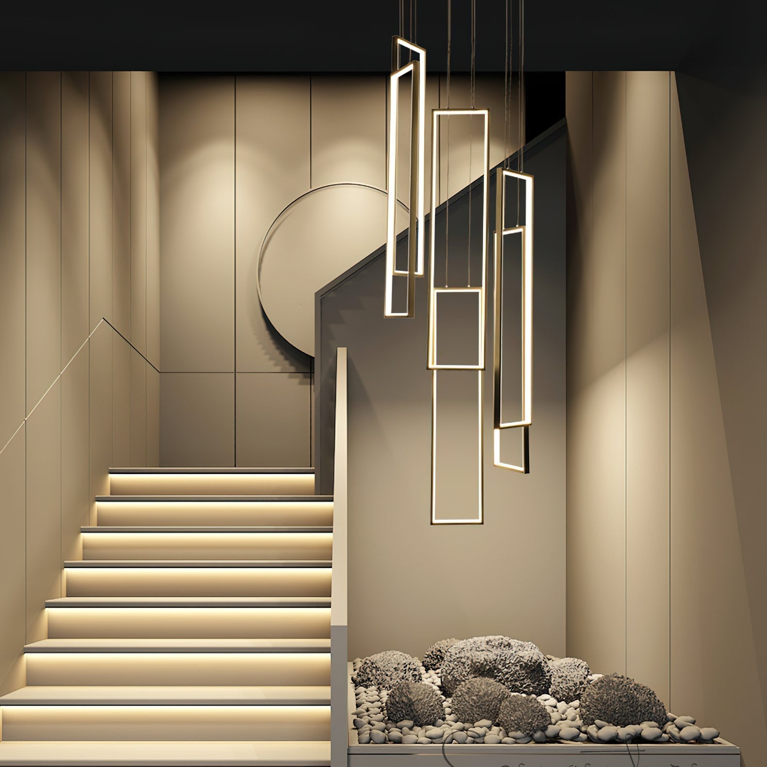 Sysorila Pendelleuchte Modern Minimalistisch LED-Letslighting