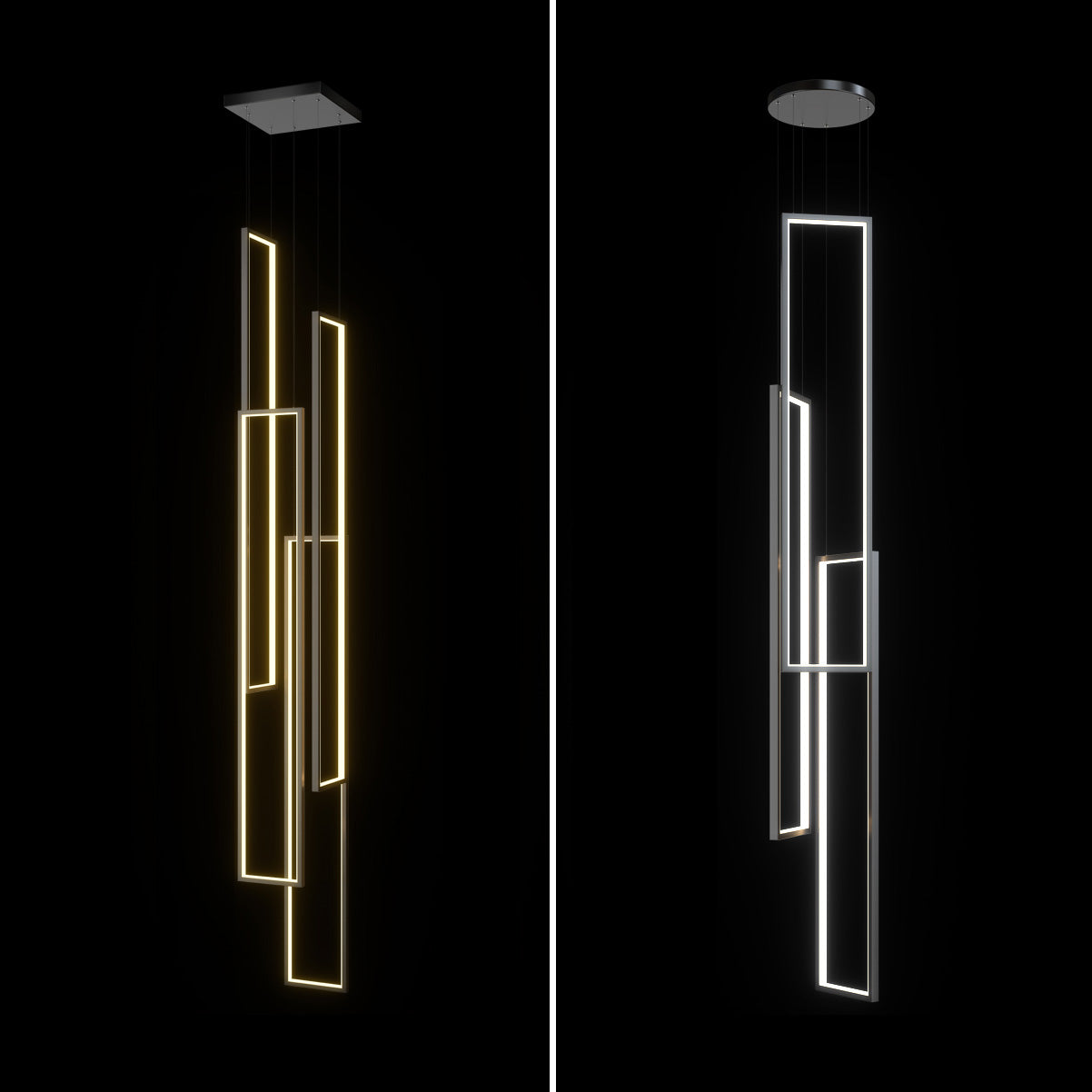 Sysorila Pendelleuchte Modern Minimalistisch LED-Letslighting