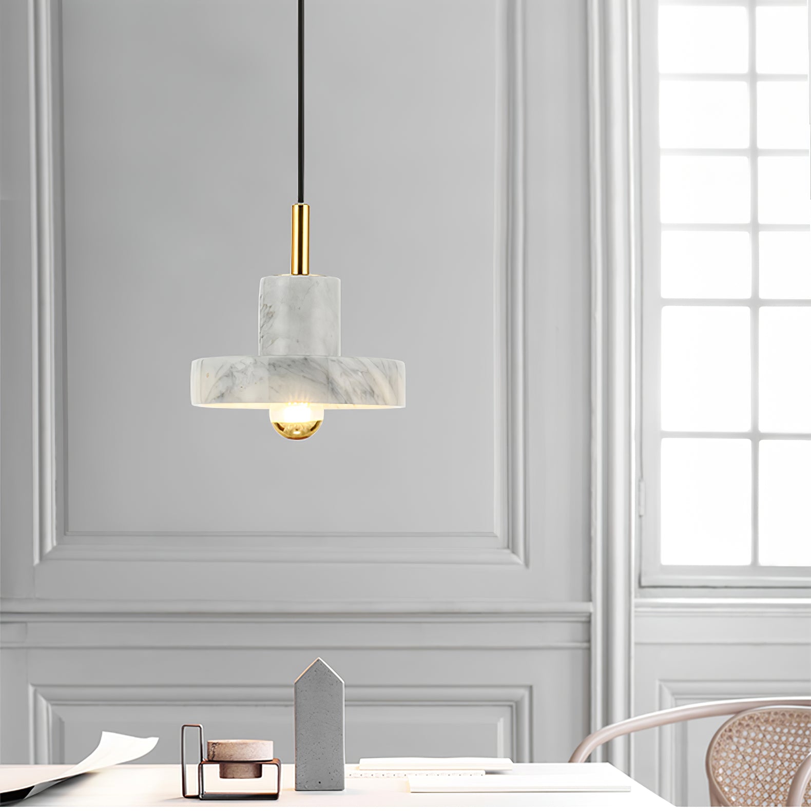 Marble Aura Pendant Lamp - Blowlighting