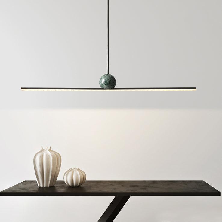 Marble Linear Pendant Lamp - Blowlighting