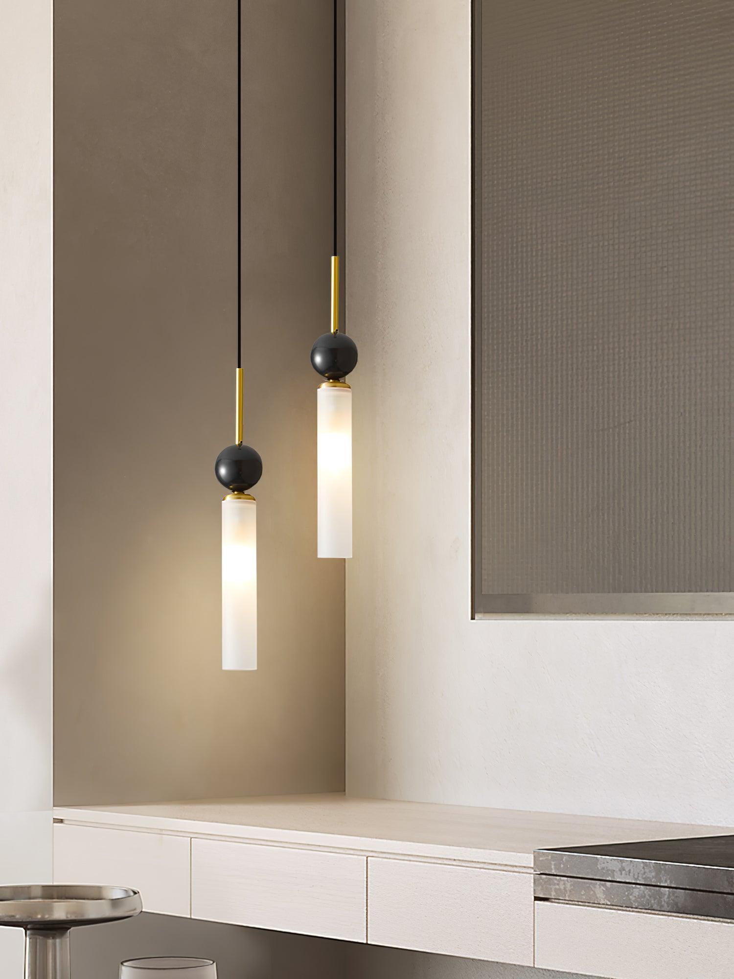 Marble Vertical Pendant Lamp - Blowlighting