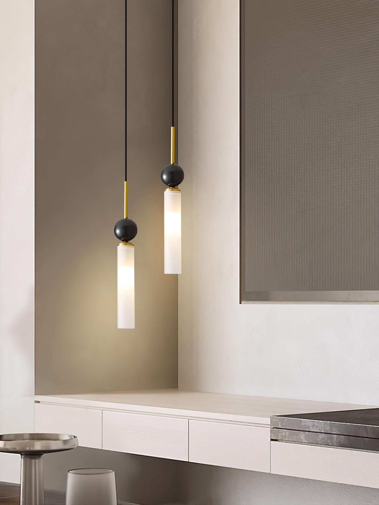 Marble Vertical Pendant Lamp - Blowlighting