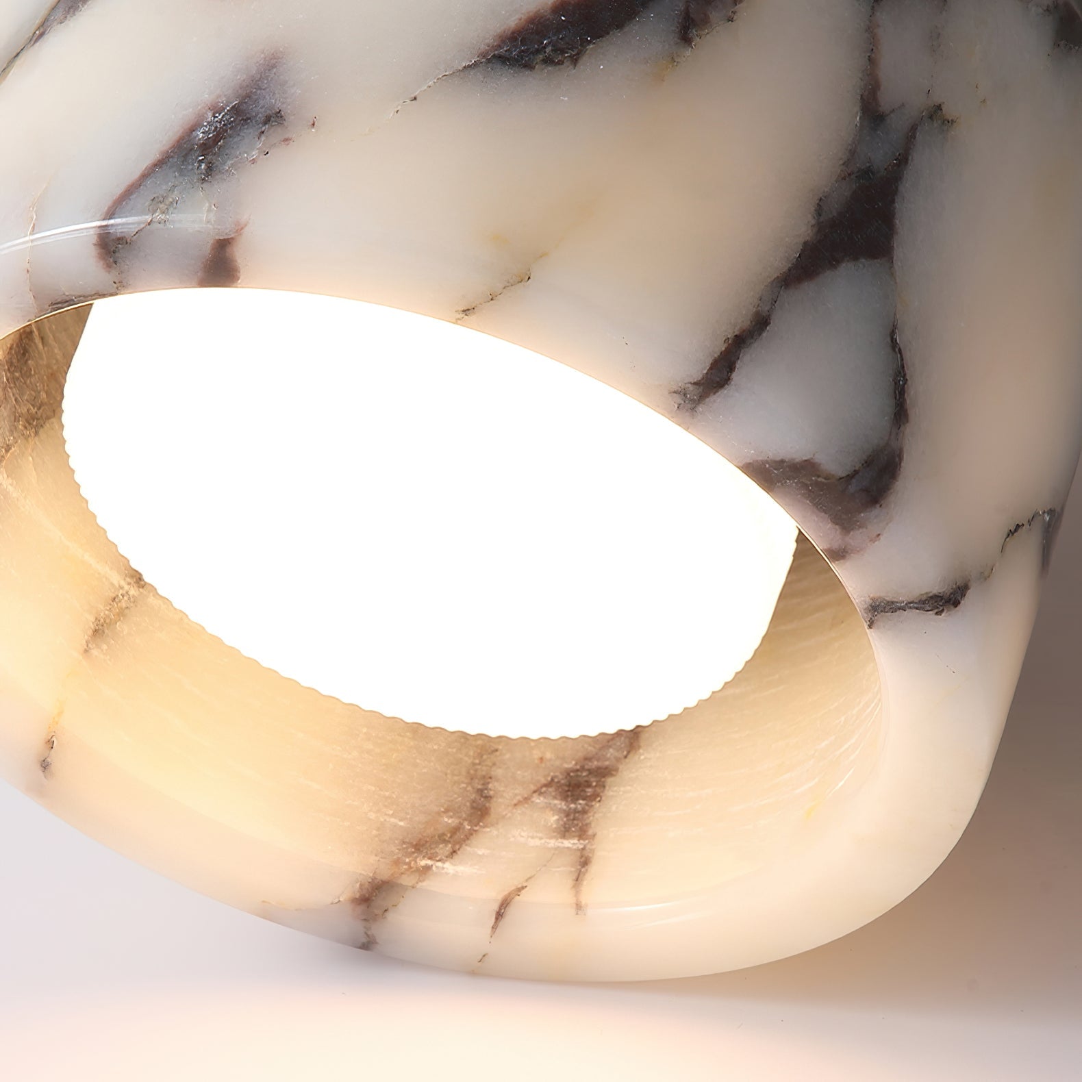 Ivinir Modern Minimalist Round Marble Ceiling Lamp - Letslighting