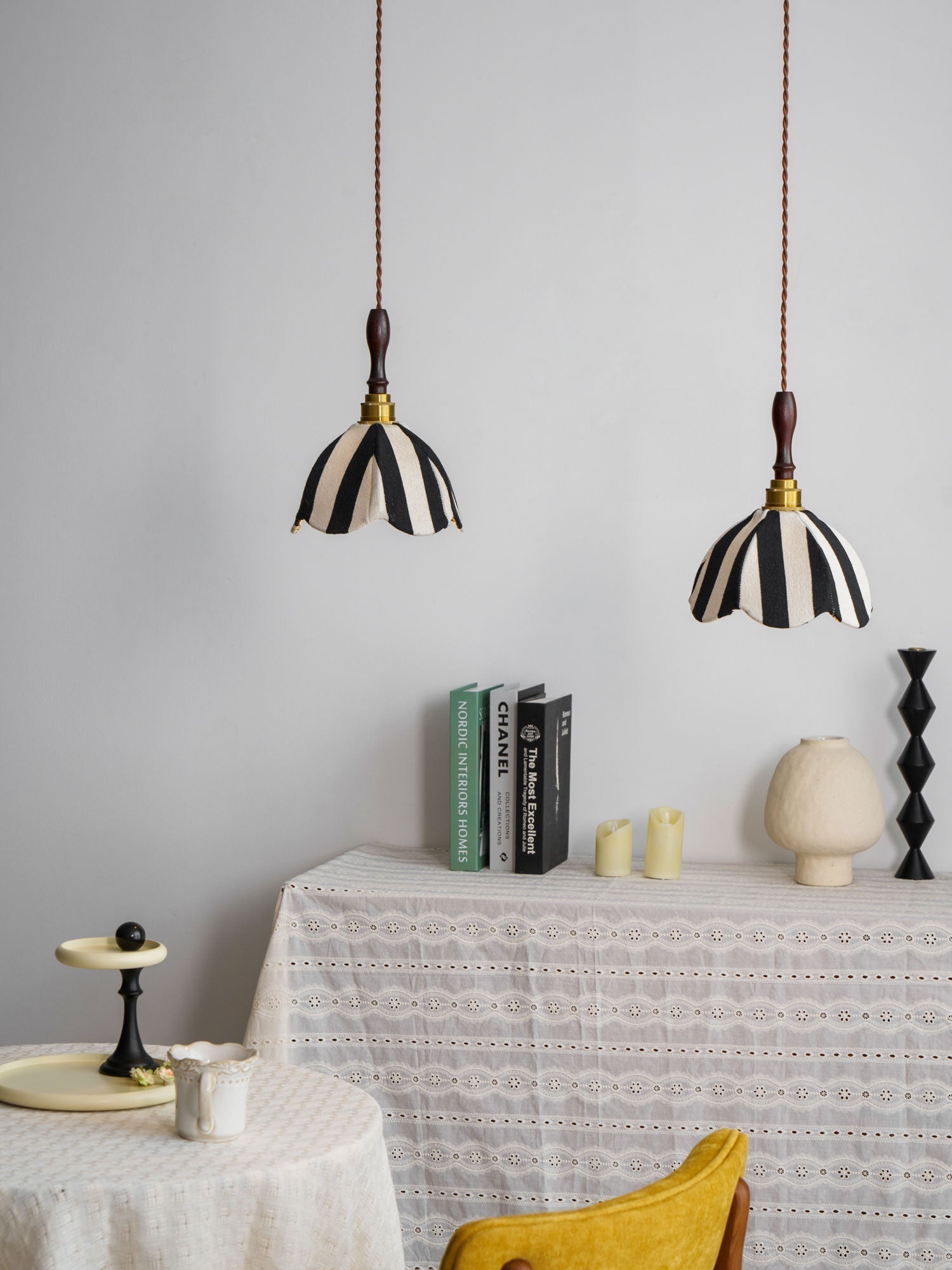 Isolder Stoff Pendelleuchte-Letslighting