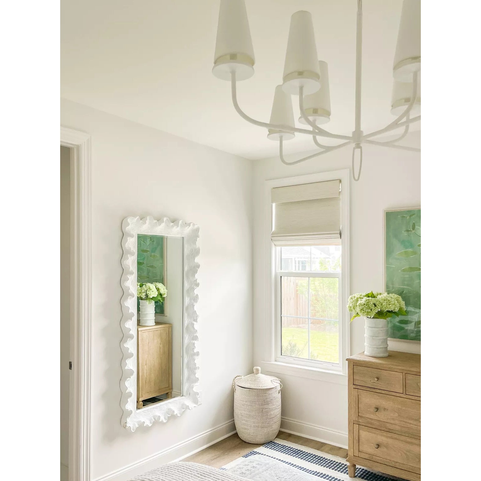 Curaeara Vintage-Industrie-Kronleuchter aus Messing und Stoff-Letslighting