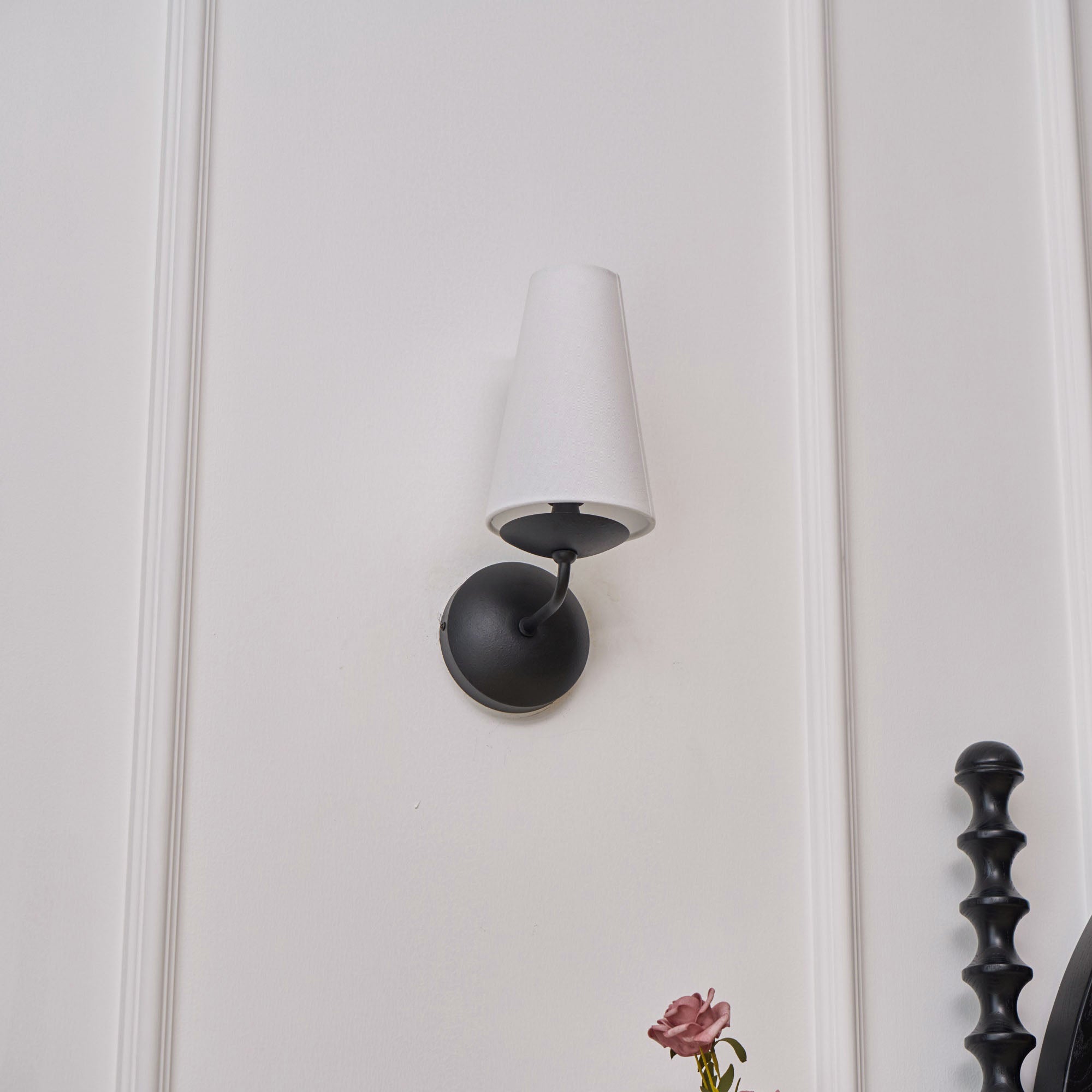 Avraee Wandleuchte Messing Stoff Modern Minimalistisch-Letslighting