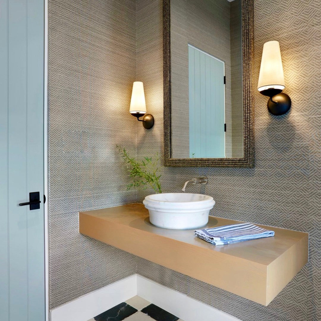 Avraee Wandleuchte Messing Stoff Modern Minimalistisch-Letslighting