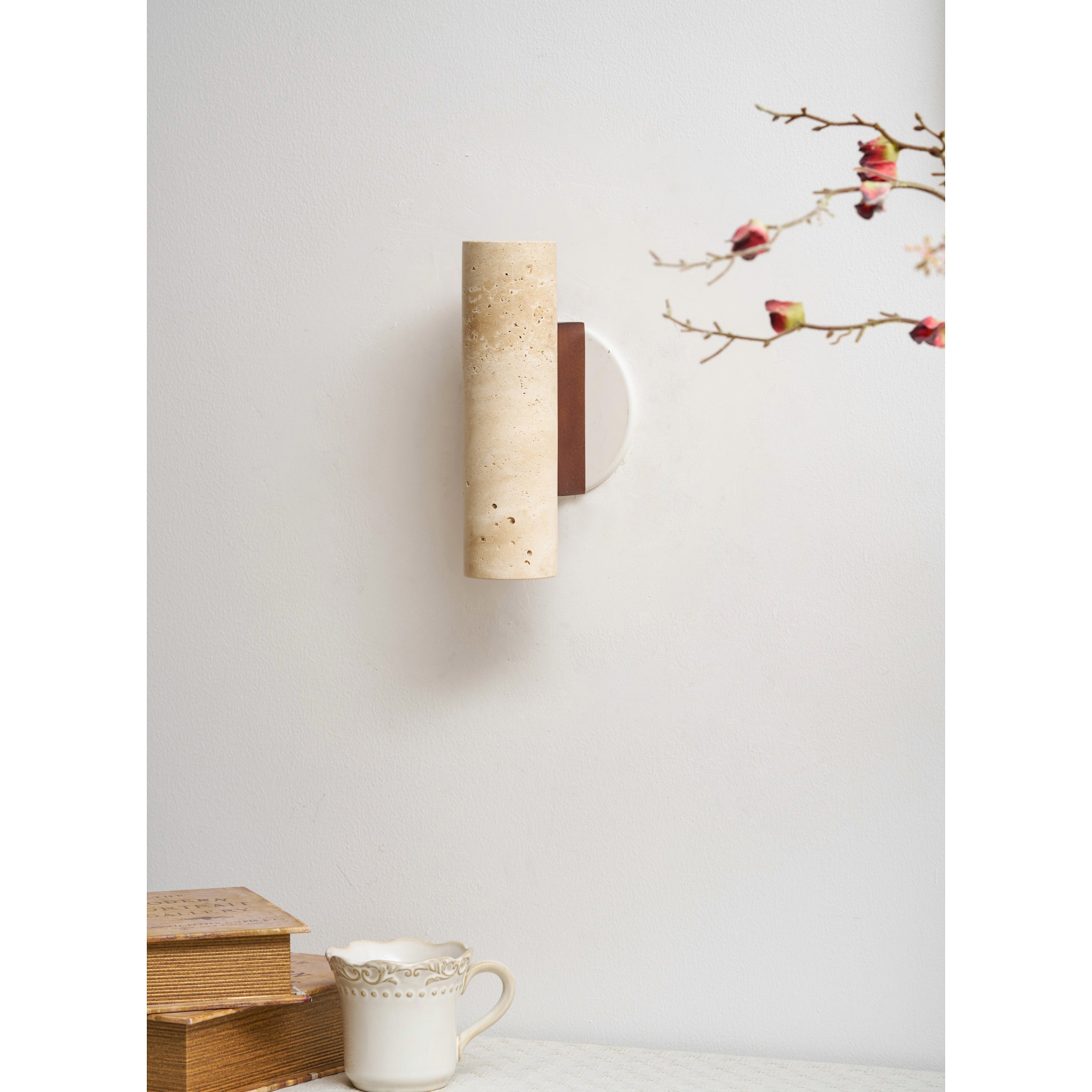 Uvineth Modern Minimalist Travertine Wall Lamp - Letslighting