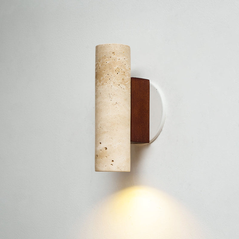Uvineth Modern Minimalist Travertine Wall Lamp - Letslighting