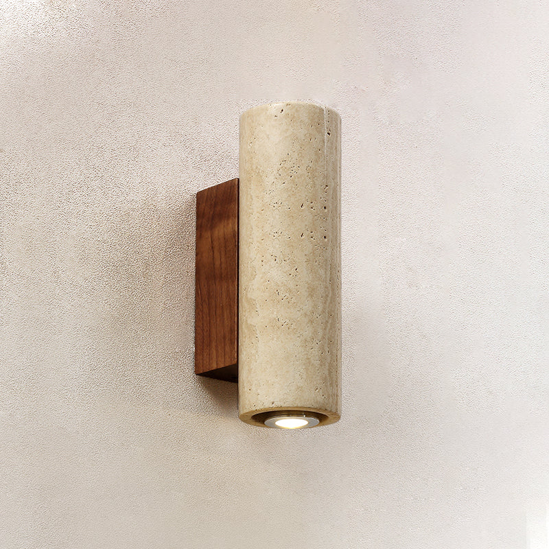 Uvineth Modern Minimalist Travertine Wall Lamp - Letslighting