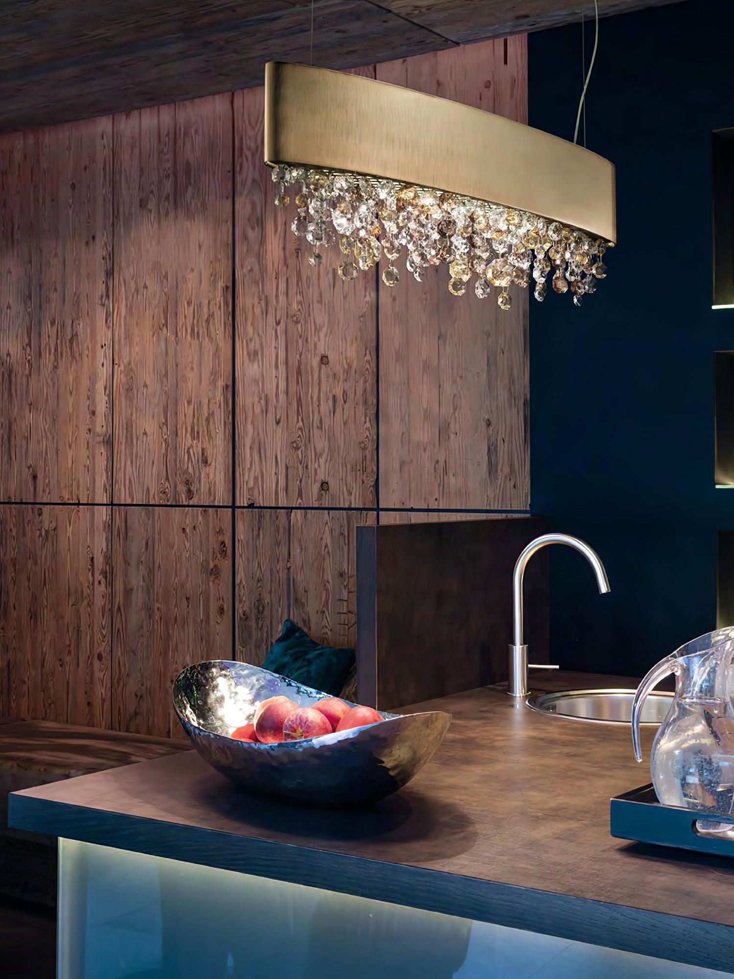 Lymara Moderner Luxus Kristall-Pendelleuchter-Letslighting