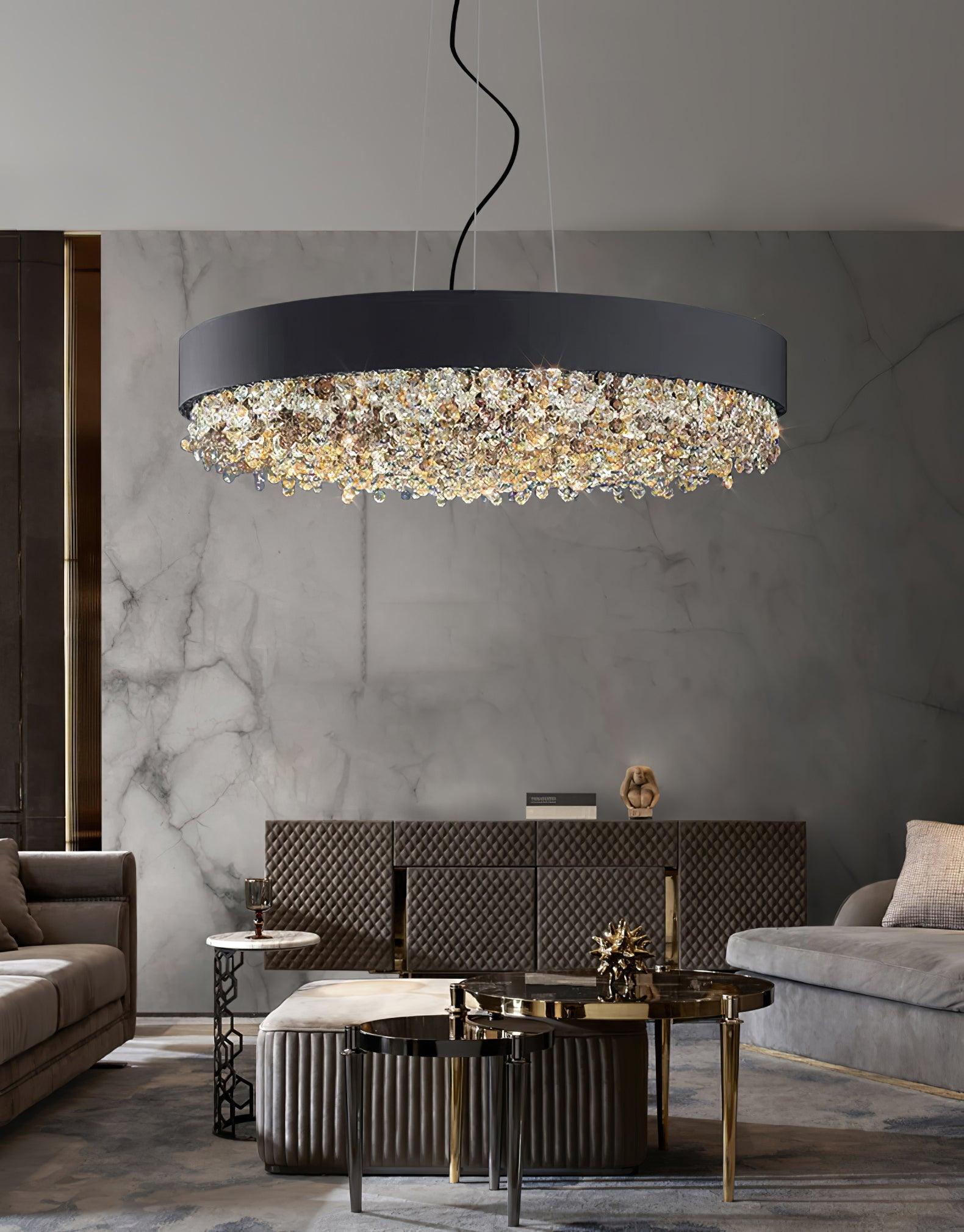 Lymara Moderner Luxus Kristall-Pendelleuchter-Letslighting