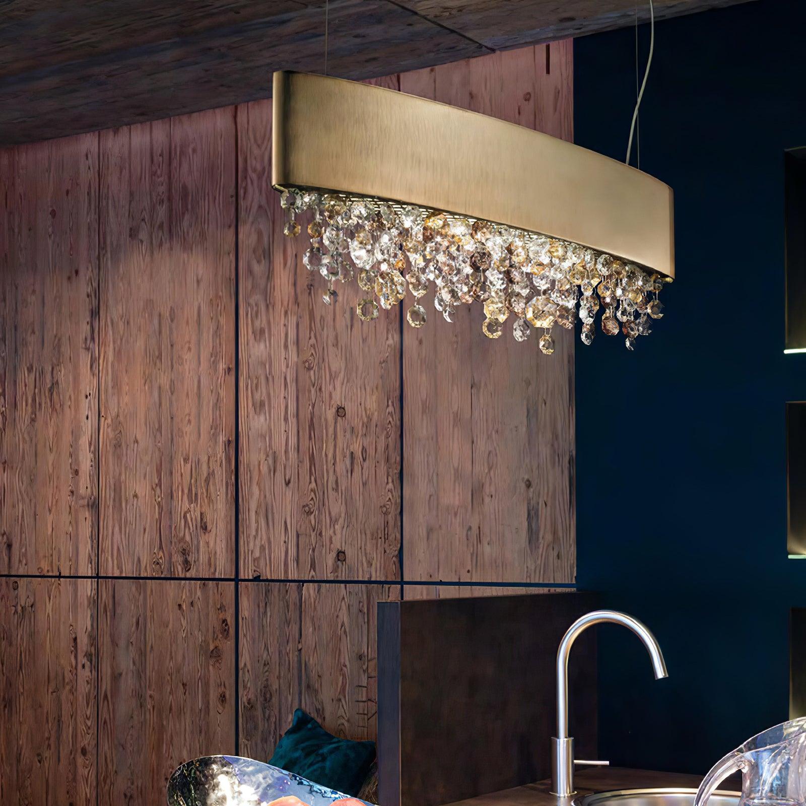 Lymara Moderner Luxus Kristall-Pendelleuchter-Letslighting