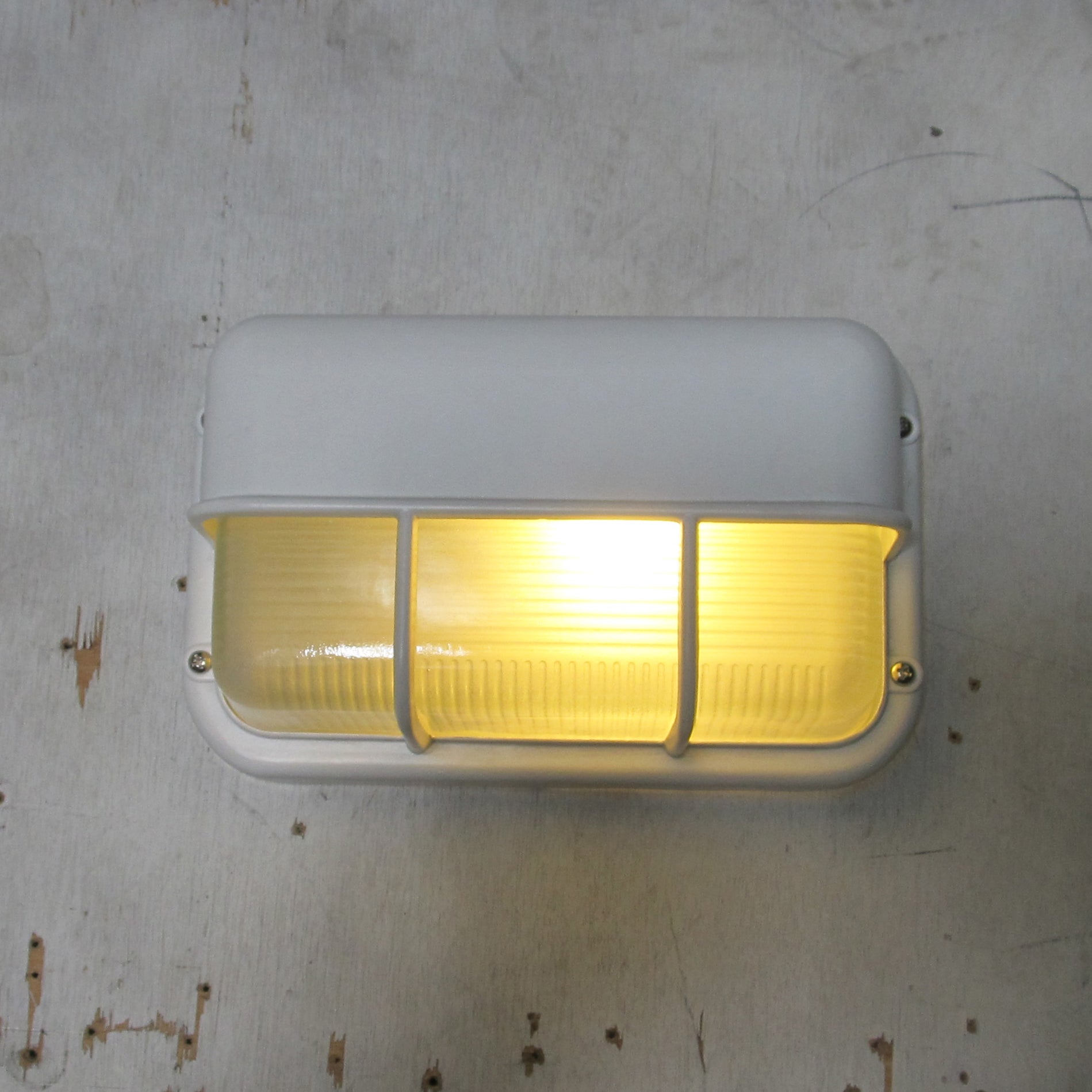 Olcarila Vintage Glas-Außenwandlampe-Letslighting