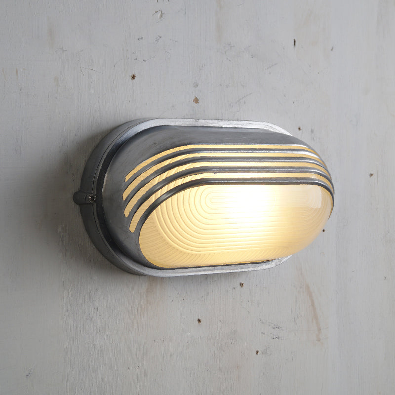 Olcarila Vintage Glas-Außenwandlampe-Letslighting