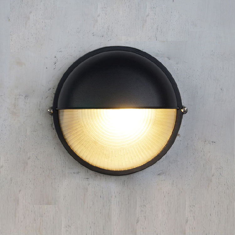 Olcarila Vintage Glas-Außenwandlampe-Letslighting