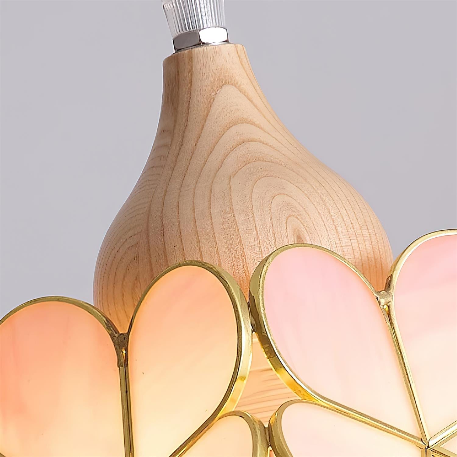 Velina Pendelleuchte Rosa Blumeninspiriert-Letslighting