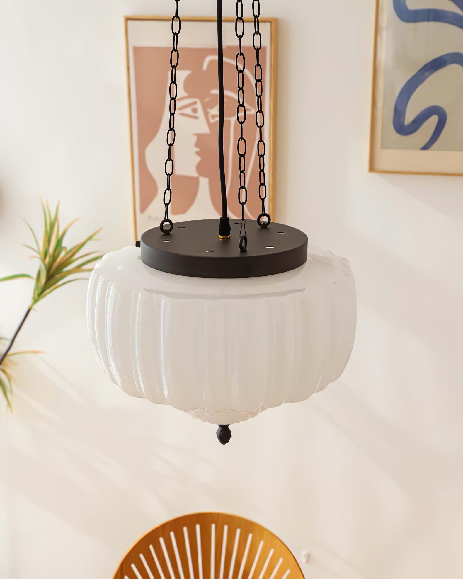 Yara Zeitgemäß Glas Pendelleuchte Leuchte-Letslighting