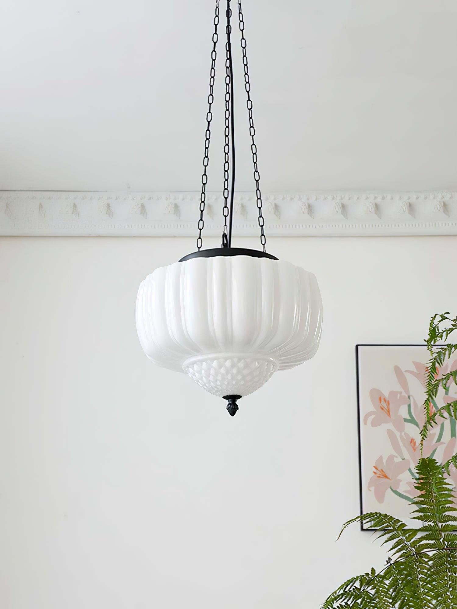 Yara Zeitgemäß Glas Pendelleuchte Leuchte-Letslighting
