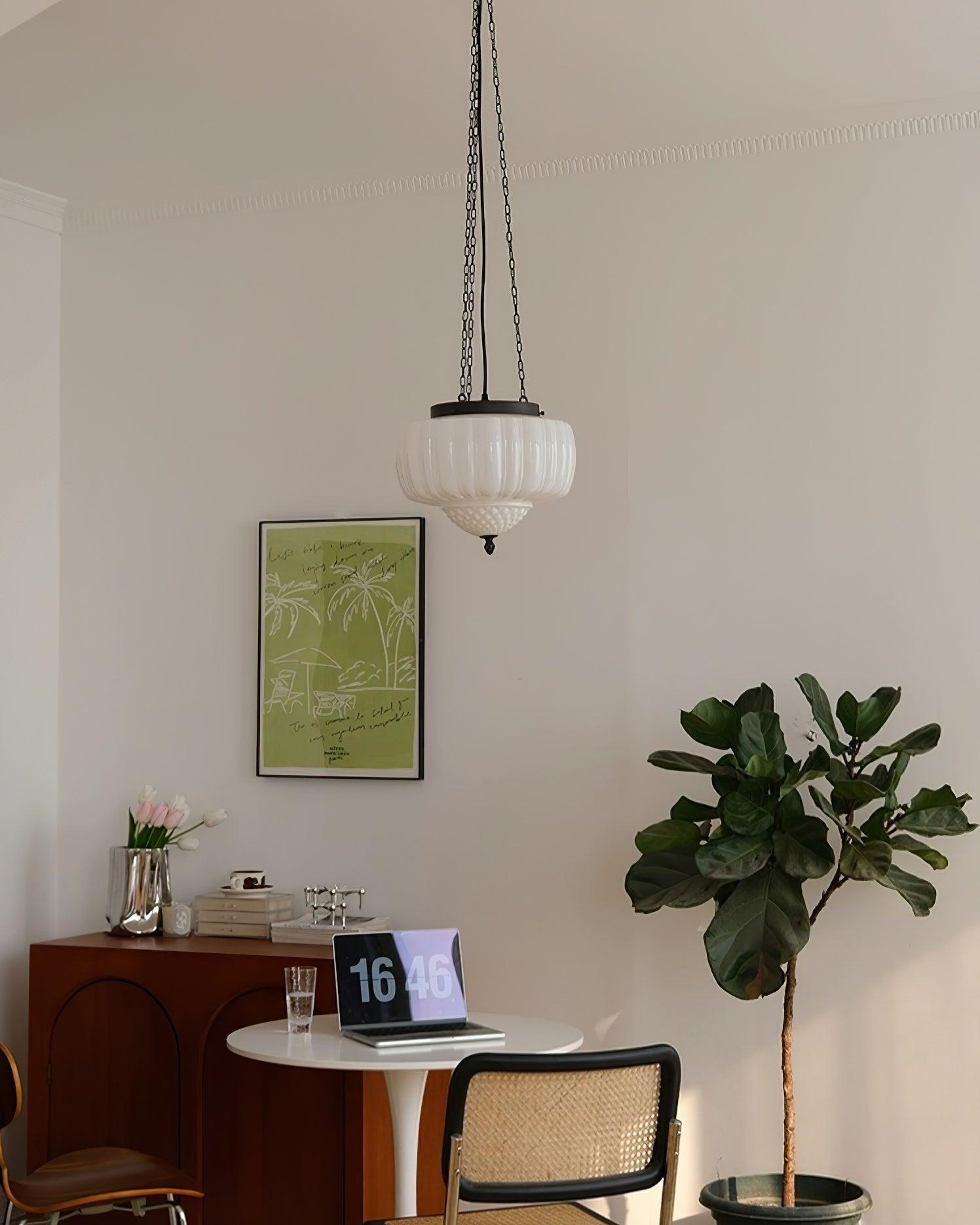 Yara Zeitgemäß Glas Pendelleuchte Leuchte-Letslighting