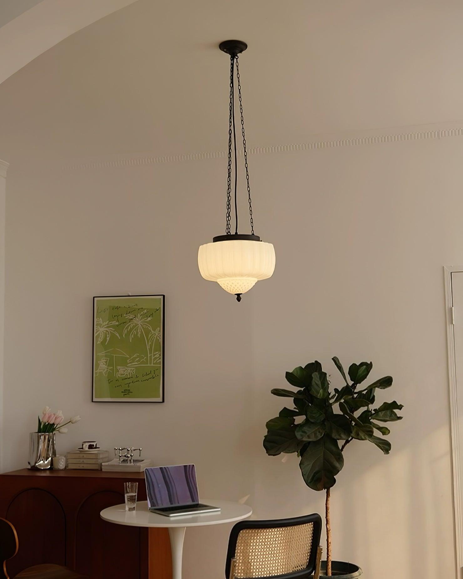 Yara Zeitgemäß Glas Pendelleuchte Leuchte-Letslighting