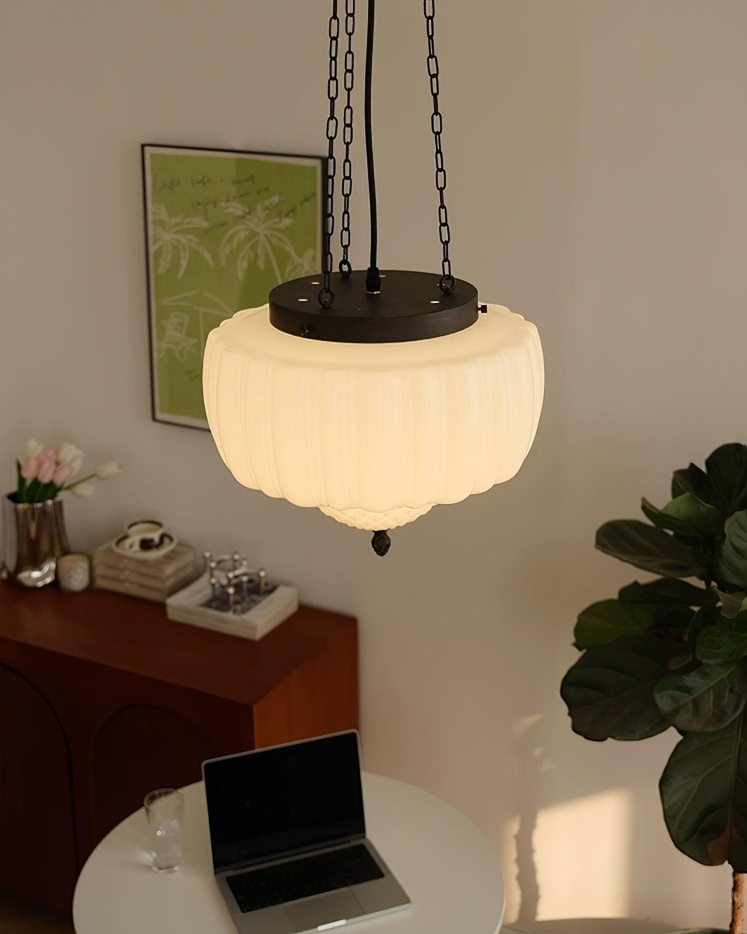 Yara Zeitgemäß Glas Pendelleuchte Leuchte-Letslighting
