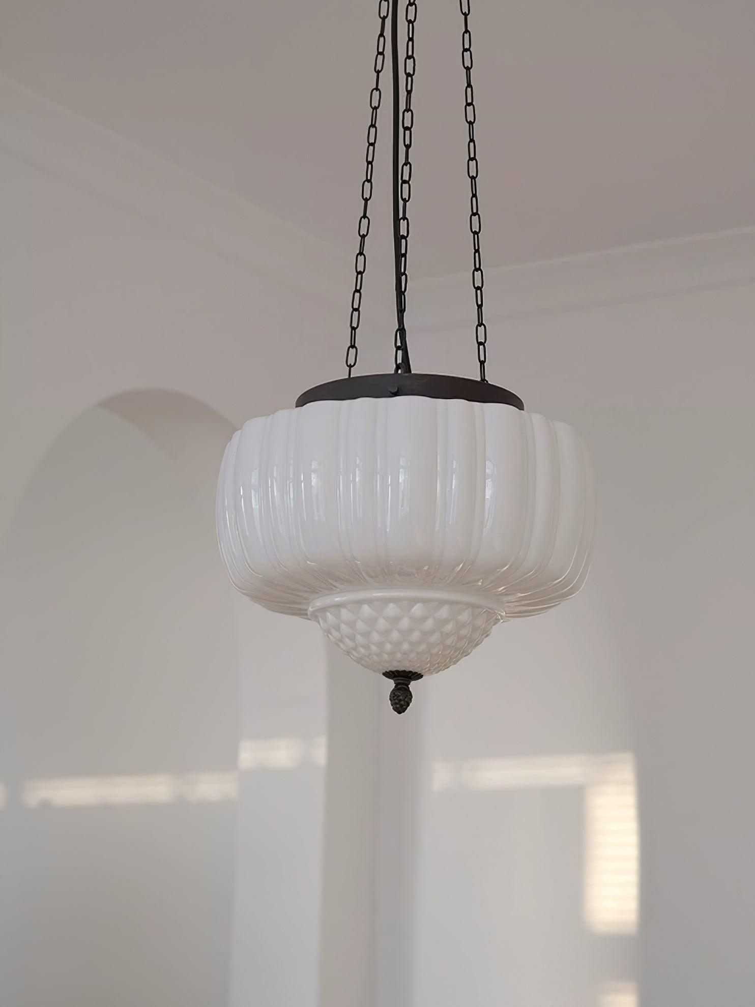 Yara Zeitgemäß Glas Pendelleuchte Leuchte-Letslighting