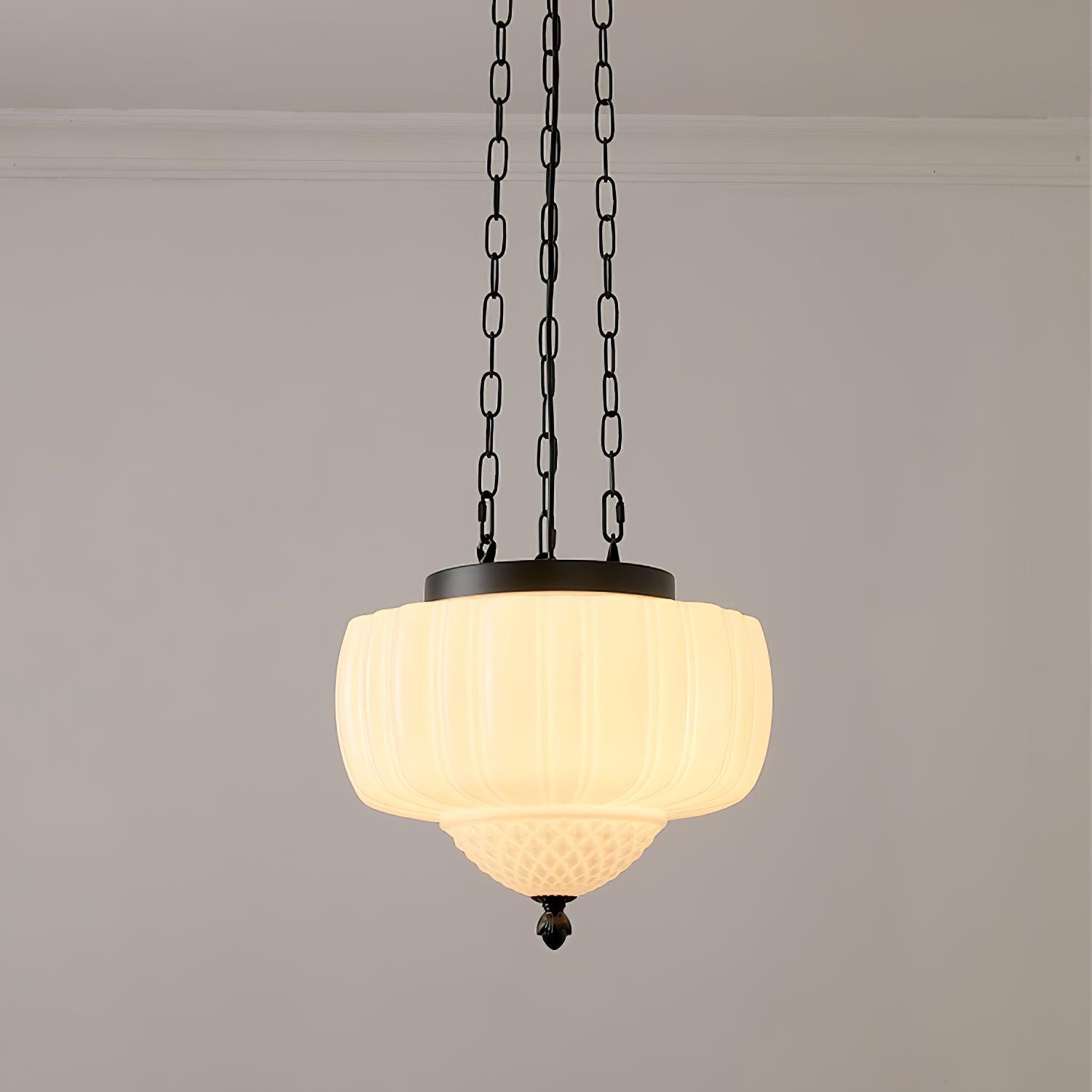 Yara Zeitgemäß Glas Pendelleuchte Leuchte-Letslighting