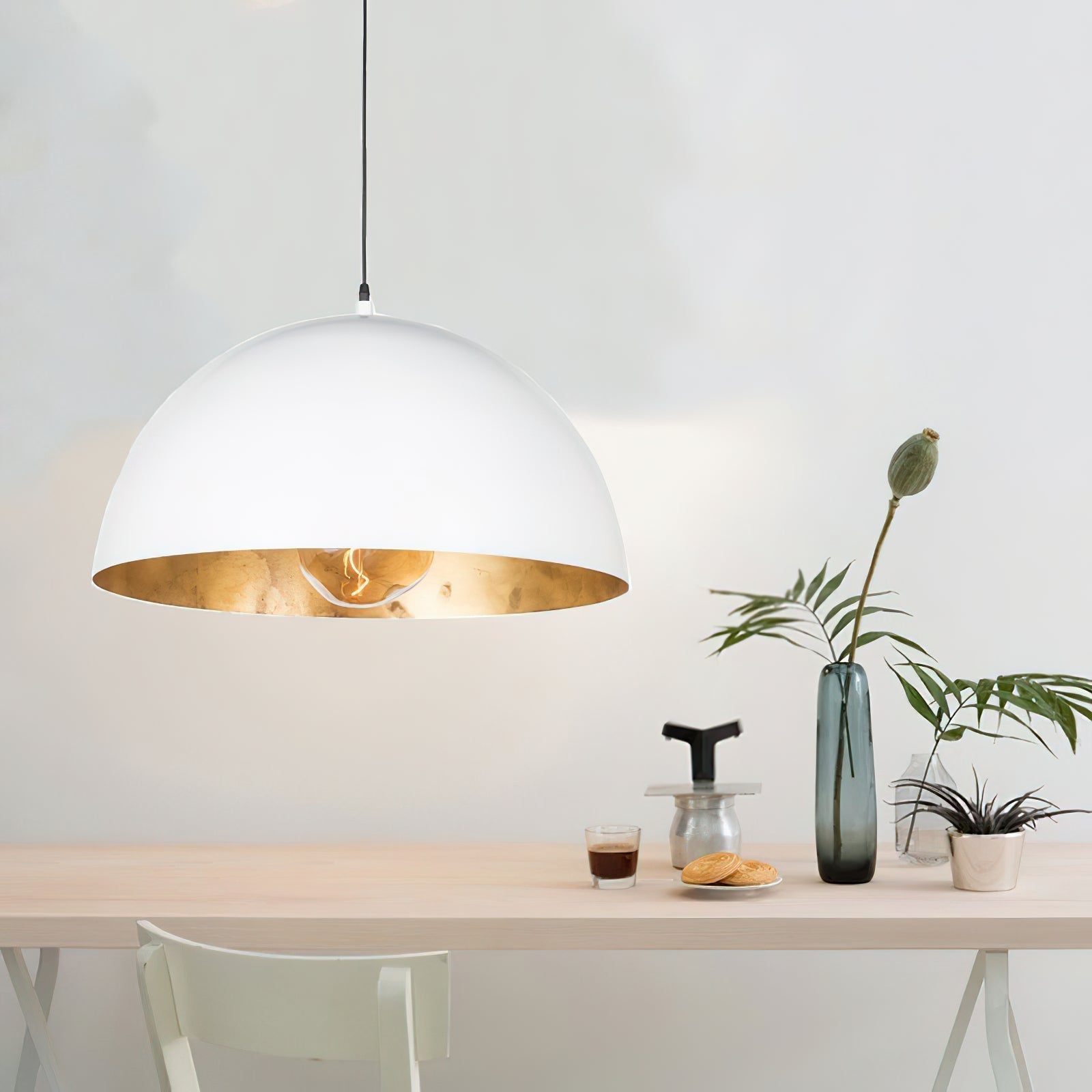 Lustra Pendelleuchte Kuppel Schüssel für Esszimmer-Letslighting