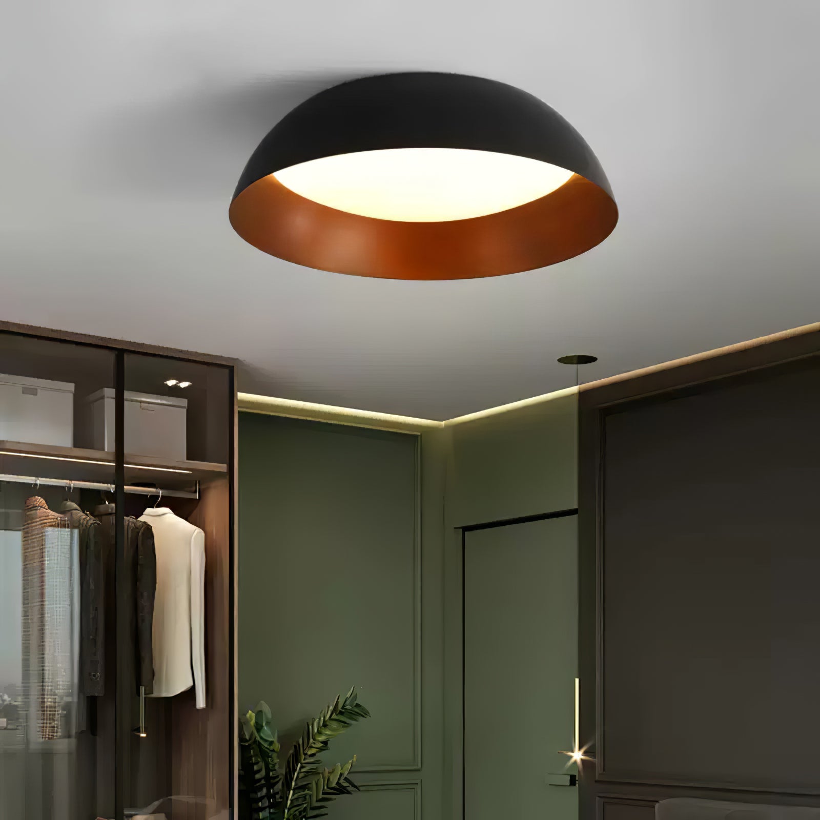 Cinoran Nordisch Vintage Schatten Deckenleuchte-Letslighting
