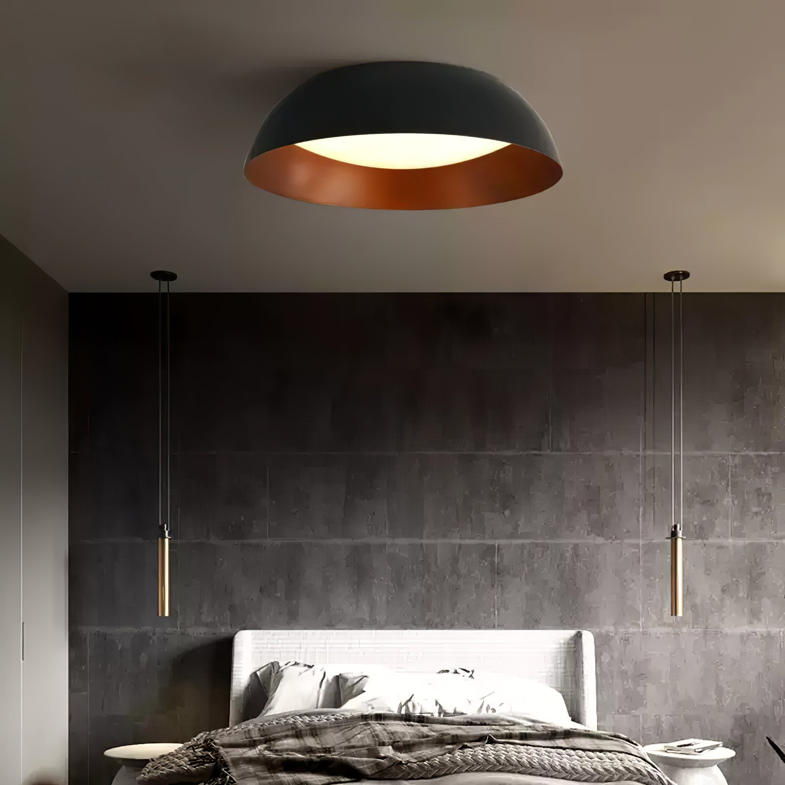 Cinoran Nordisch Vintage Schatten Deckenleuchte-Letslighting