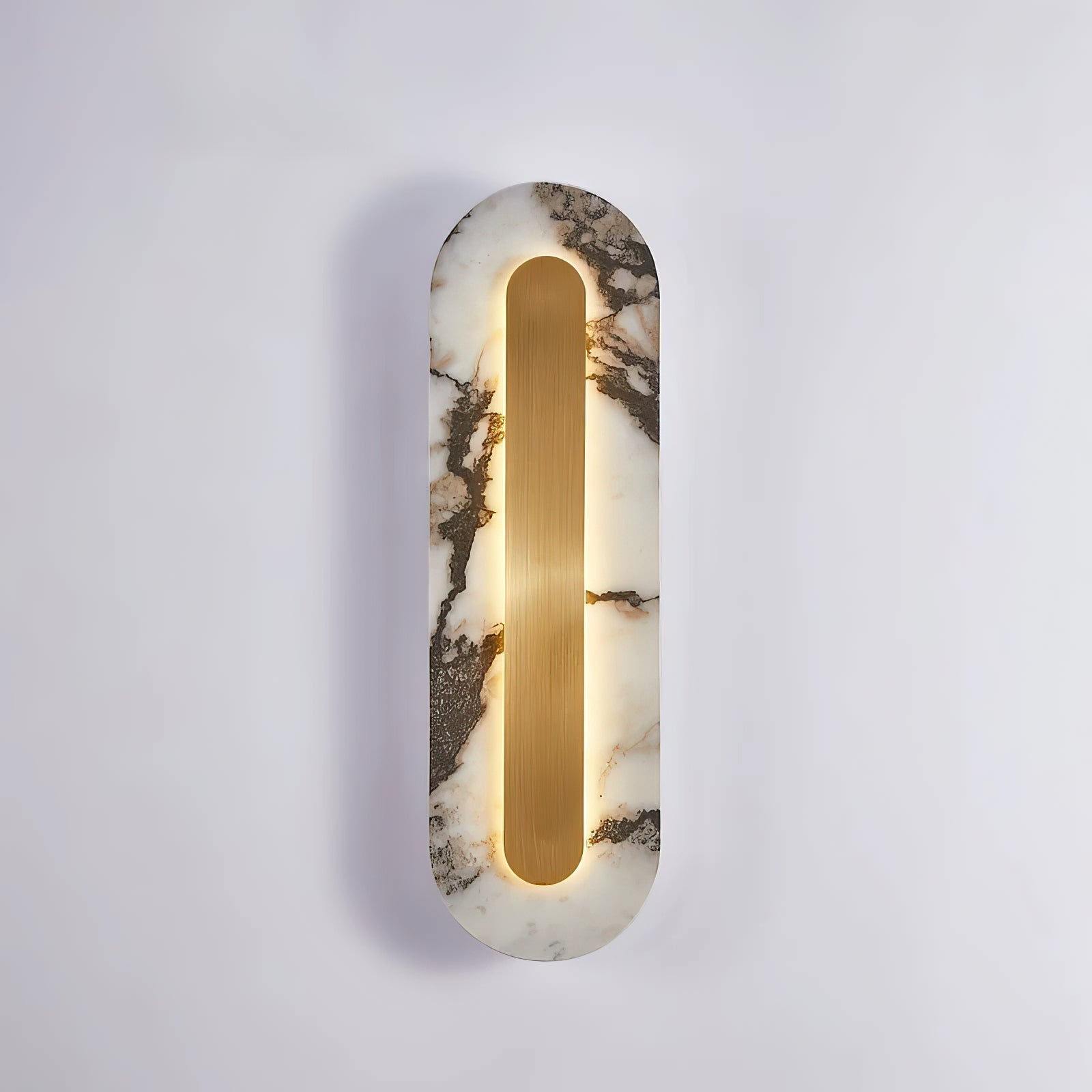 Marmo Modern Minimalist Metal Marble Wall Lamp - Letslighting