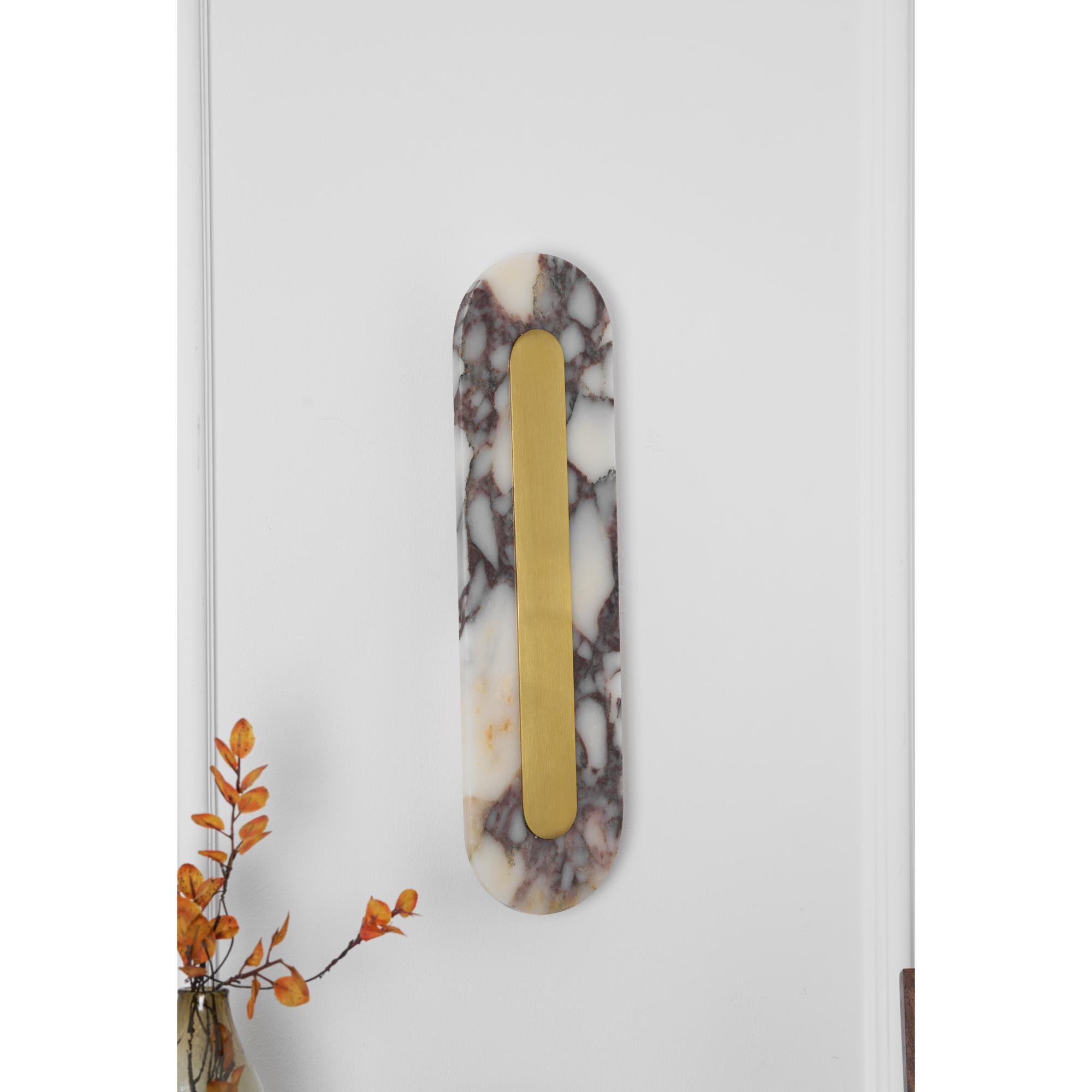 Marmo Modern Minimalist Metal Marble Wall Lamp - Letslighting