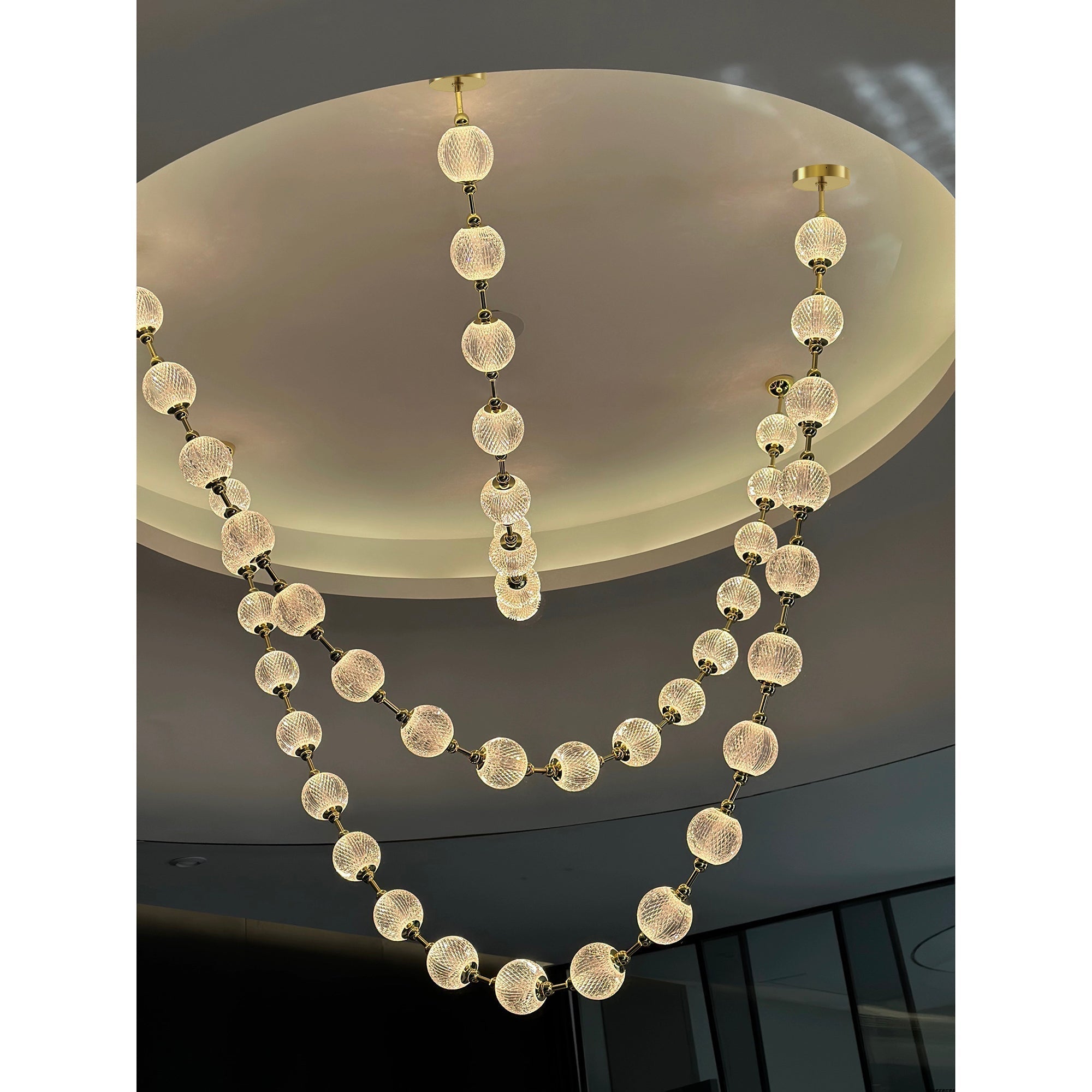 Myphais Moderner Kronleuchter aus Kunststoff-Letslighting