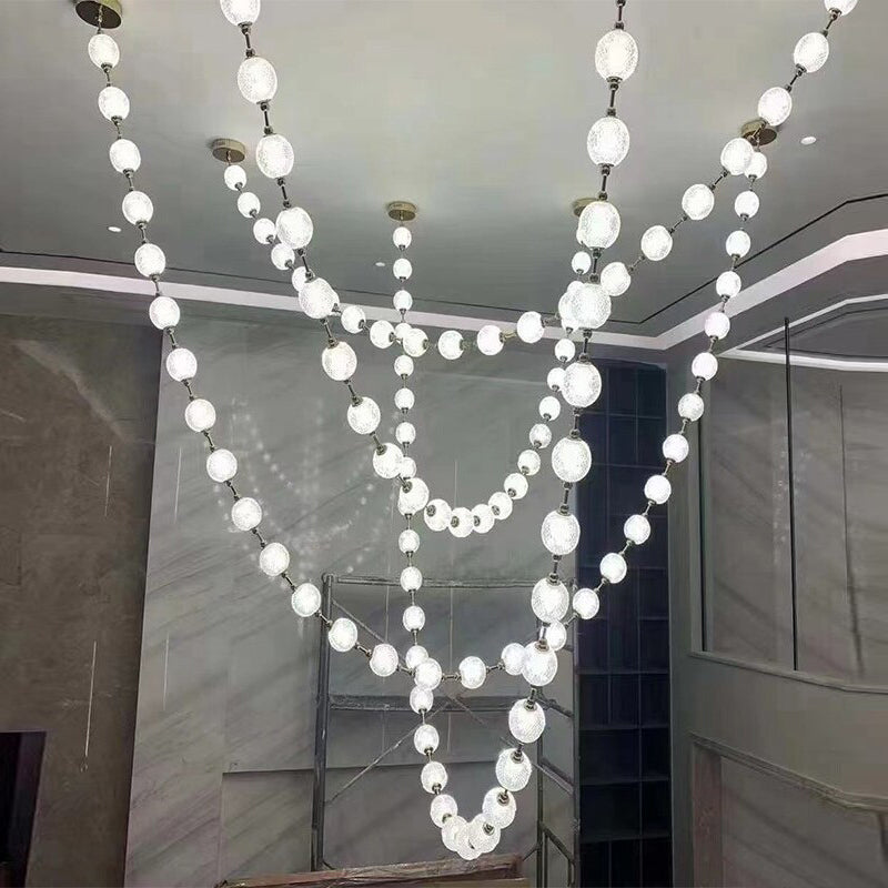 Myphais Moderner Kronleuchter aus Kunststoff-Letslighting