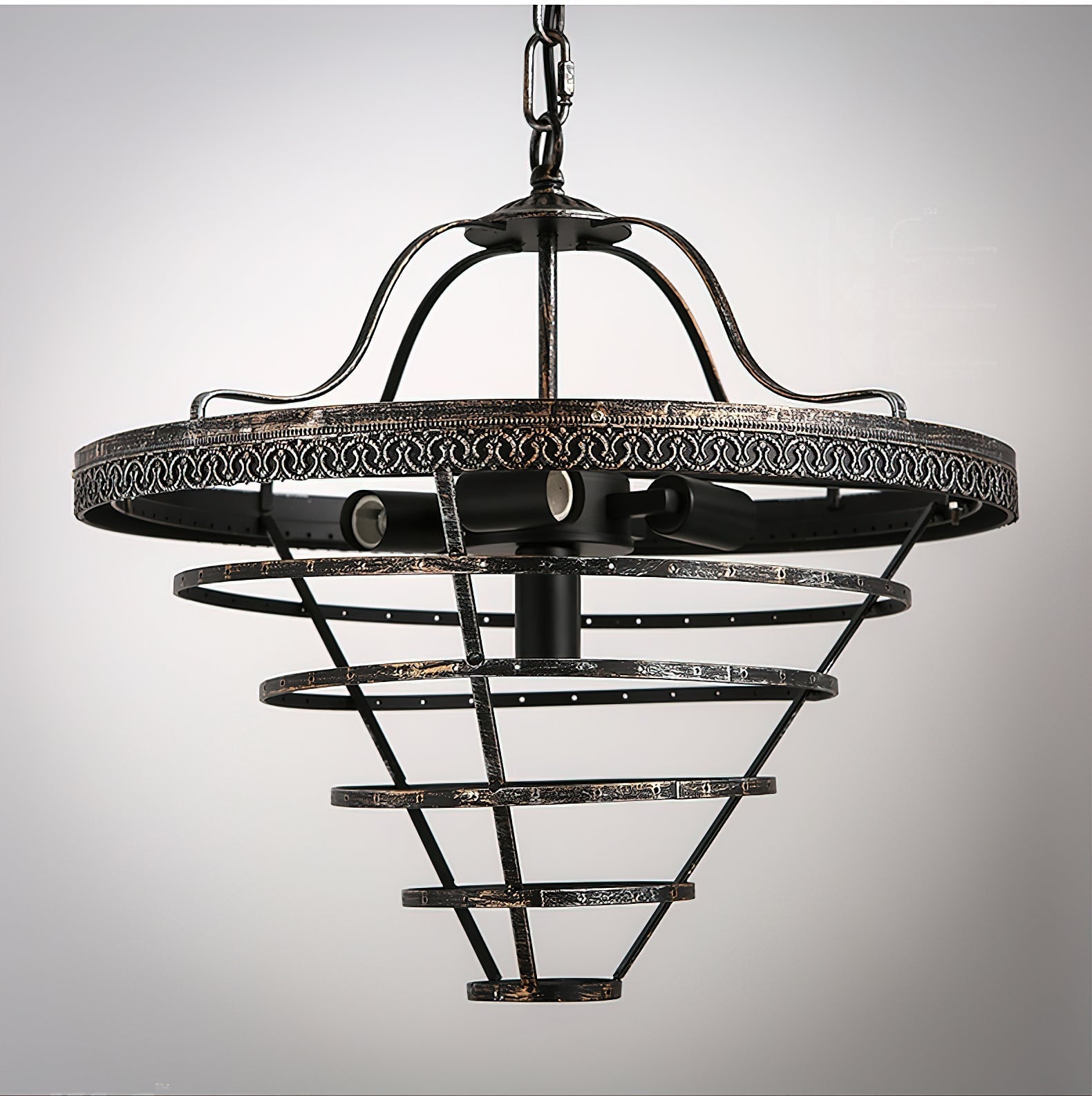 Blink Einzigartiger Kristall-Kronleuchter Pyramidenform-Letslighting