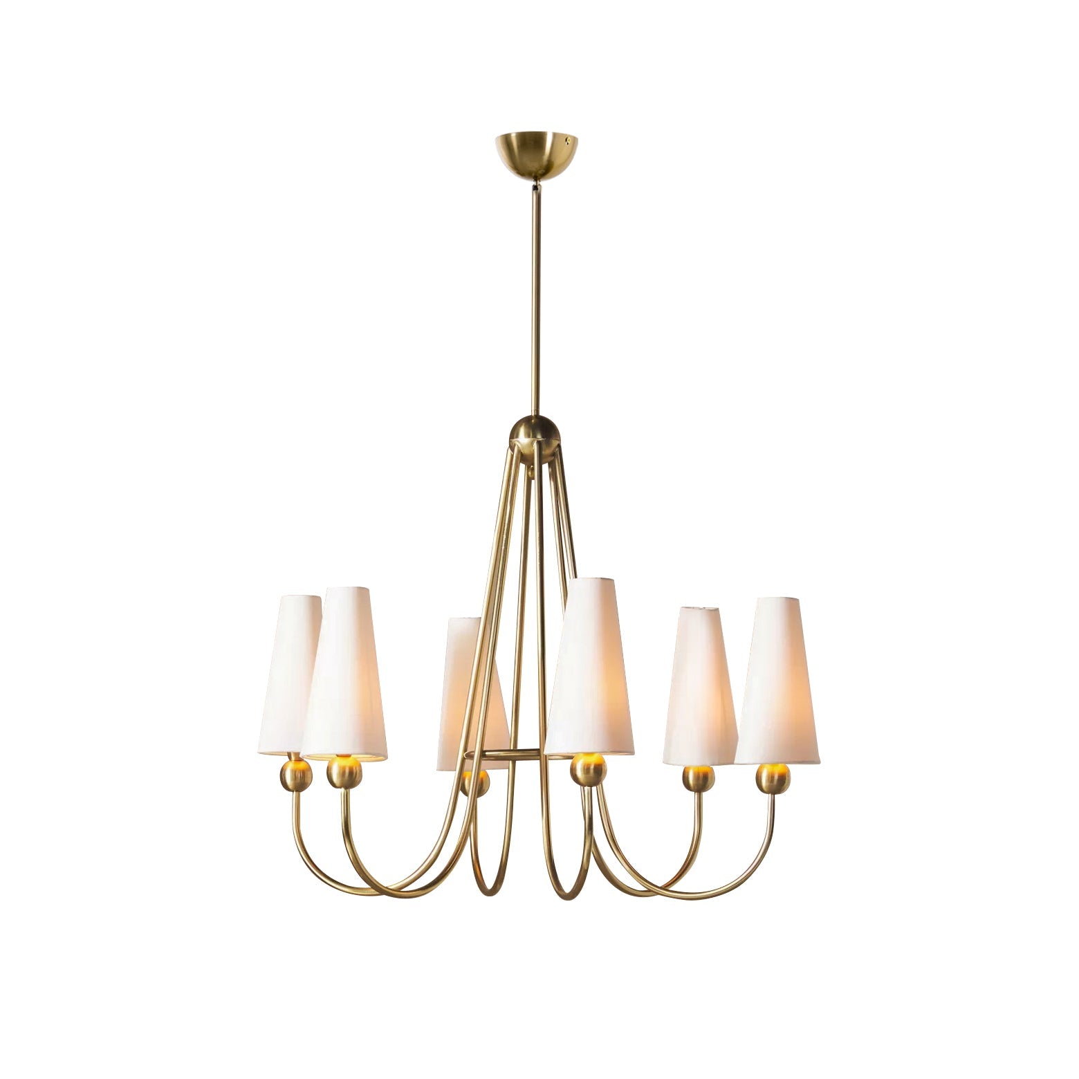 Calire Vintage Industrie Stoff Kronleuchter-Letslighting