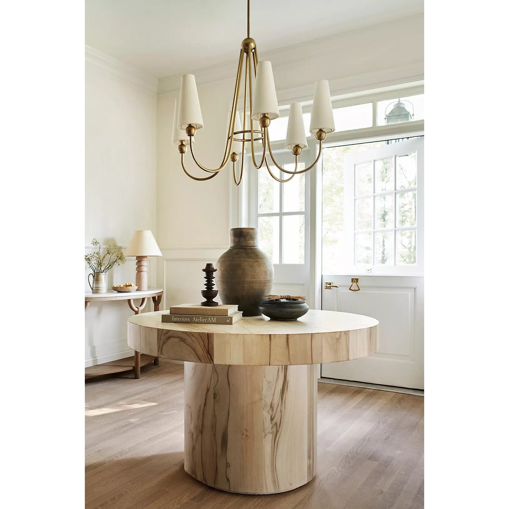 Calire Vintage Industrie Stoff Kronleuchter-Letslighting