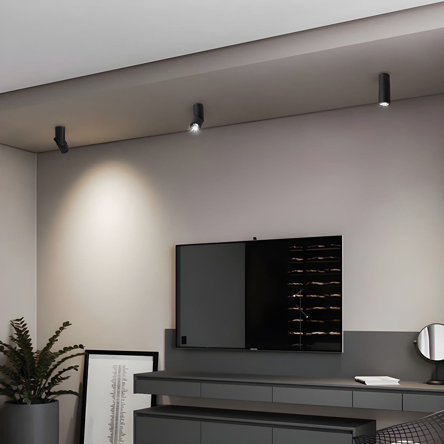Ivinir Modern Minimalistisch Pivot Einbauleuchte Deckenleuchte-Letslighting
