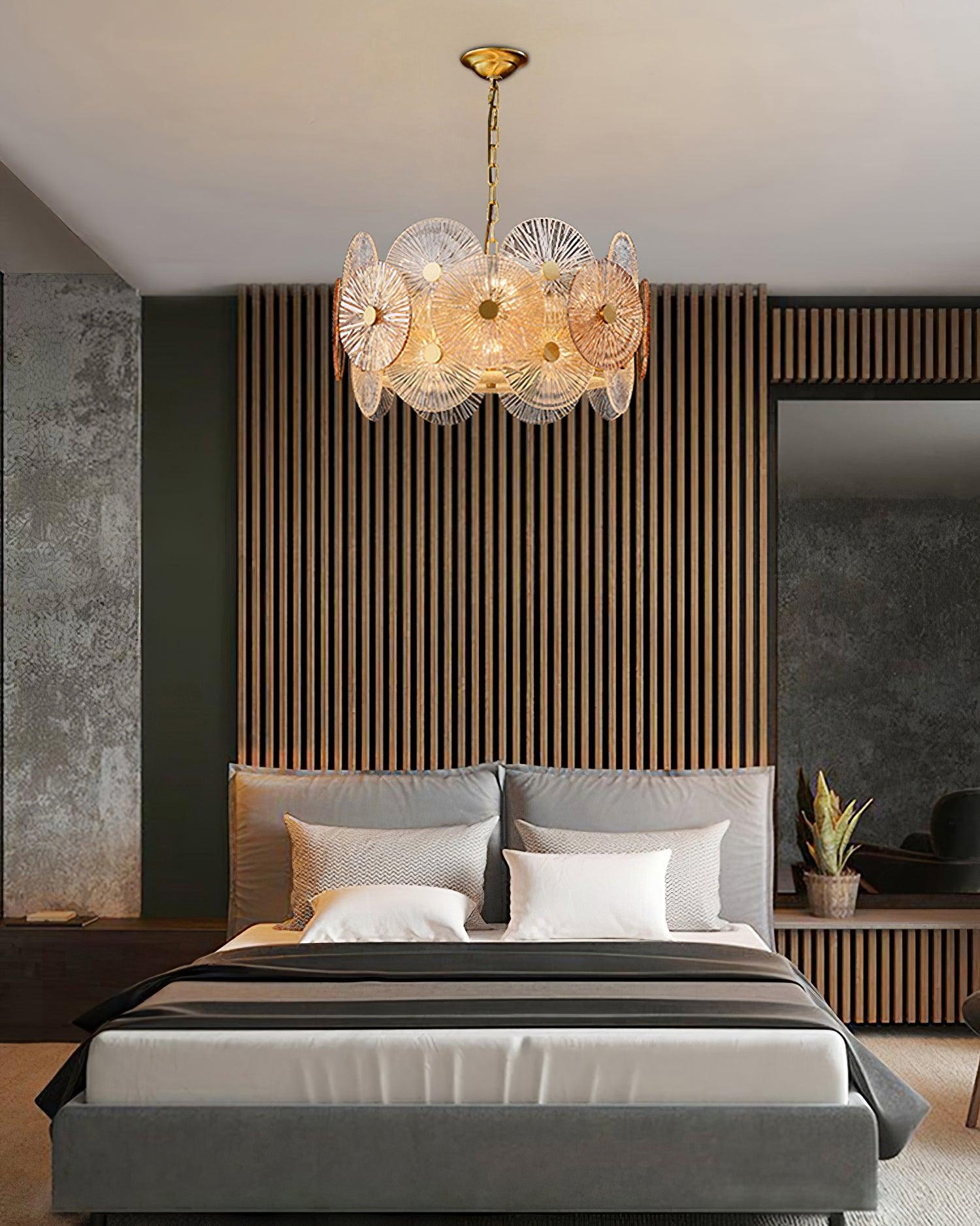 Aurelia Eleganter luxuriöser Glaskronleuchter-Letslighting