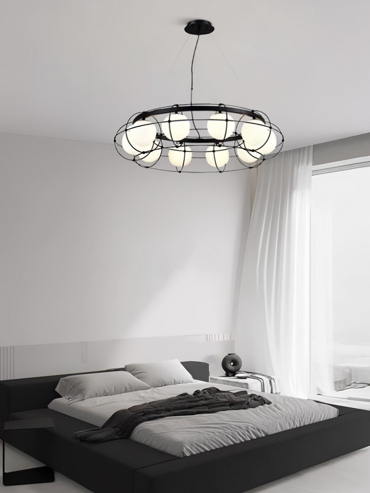 Mia Moderner Glas-Kronleuchter-Letslighting
