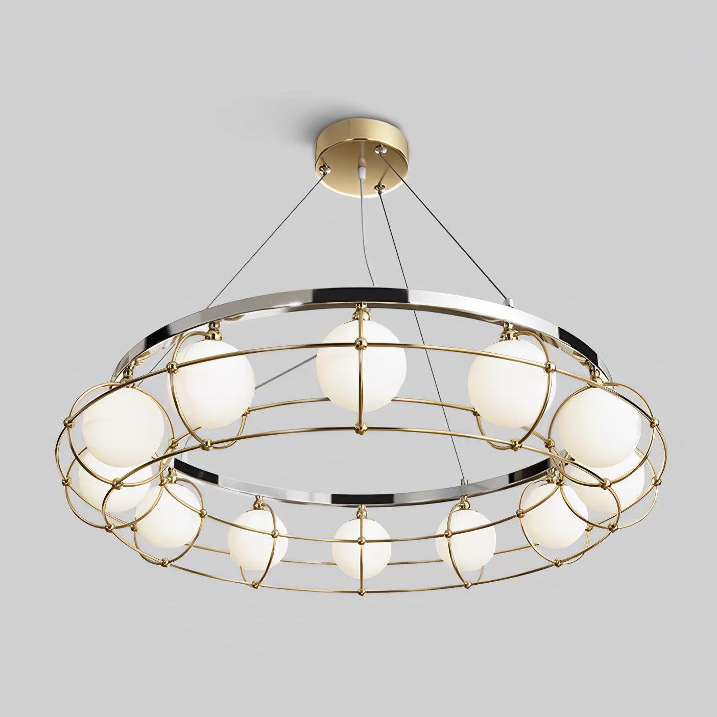 Mia Moderner Glas-Kronleuchter-Letslighting