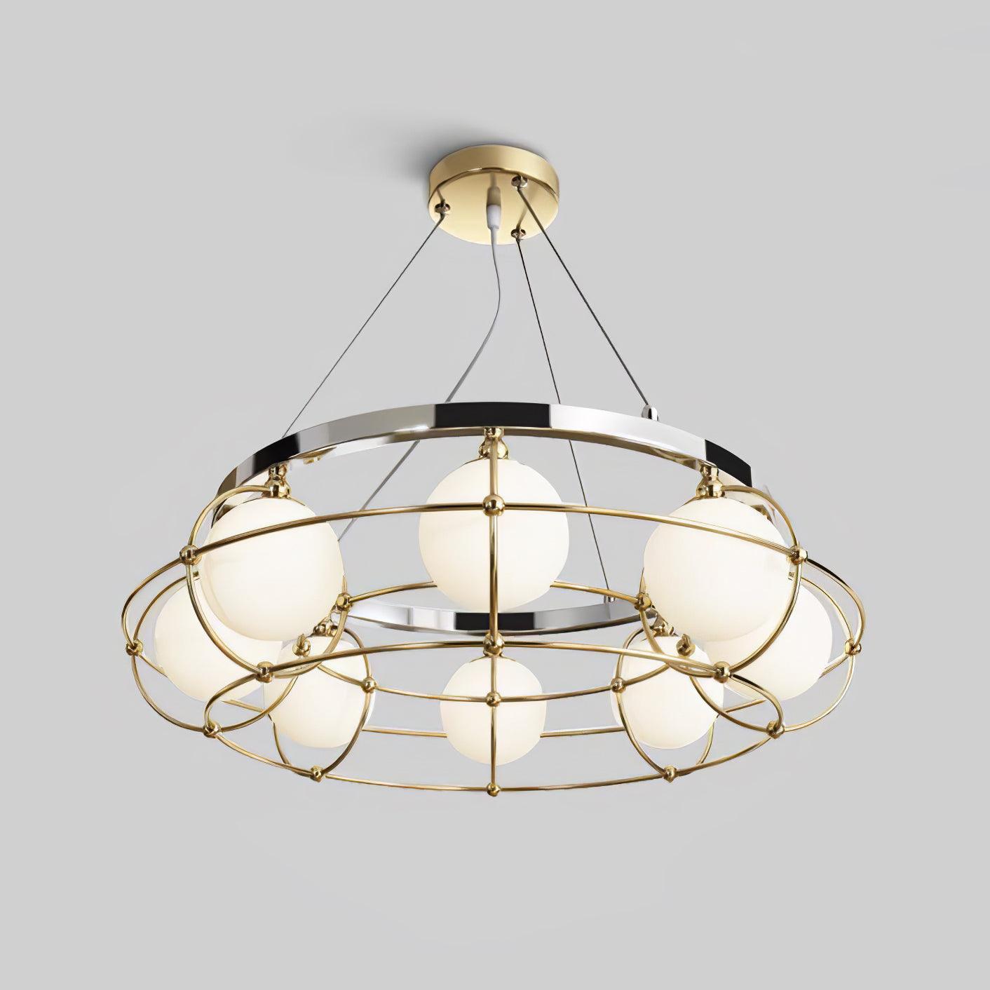 Mia Moderner Glas-Kronleuchter-Letslighting