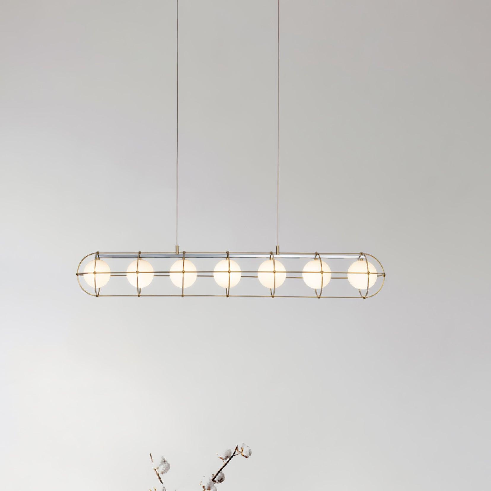 Mia Moderner Glas-Kronleuchter-Letslighting