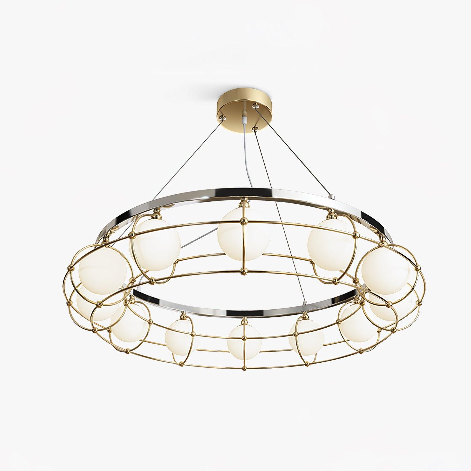 Mia Moderner Glas-Kronleuchter-Letslighting