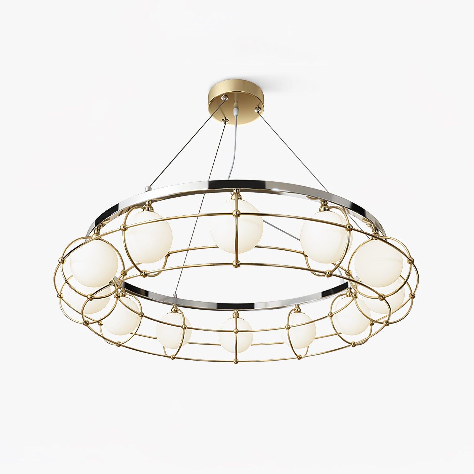 Mia Moderner Glas-Kronleuchter-Letslighting
