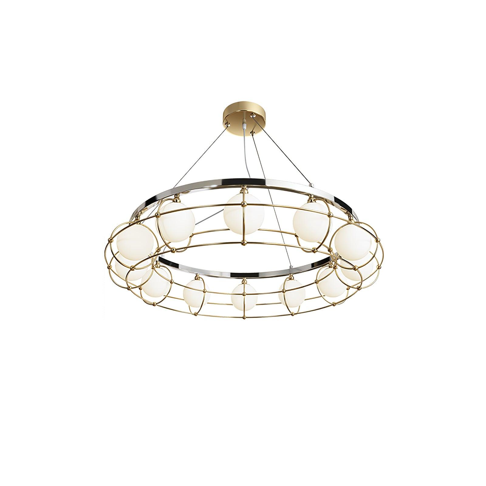 Mia Moderner Glas-Kronleuchter-Letslighting